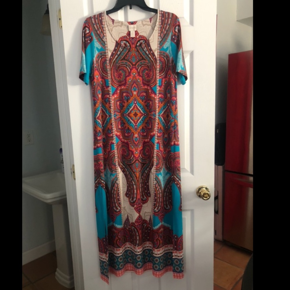 NWT Chico’s maxi dress